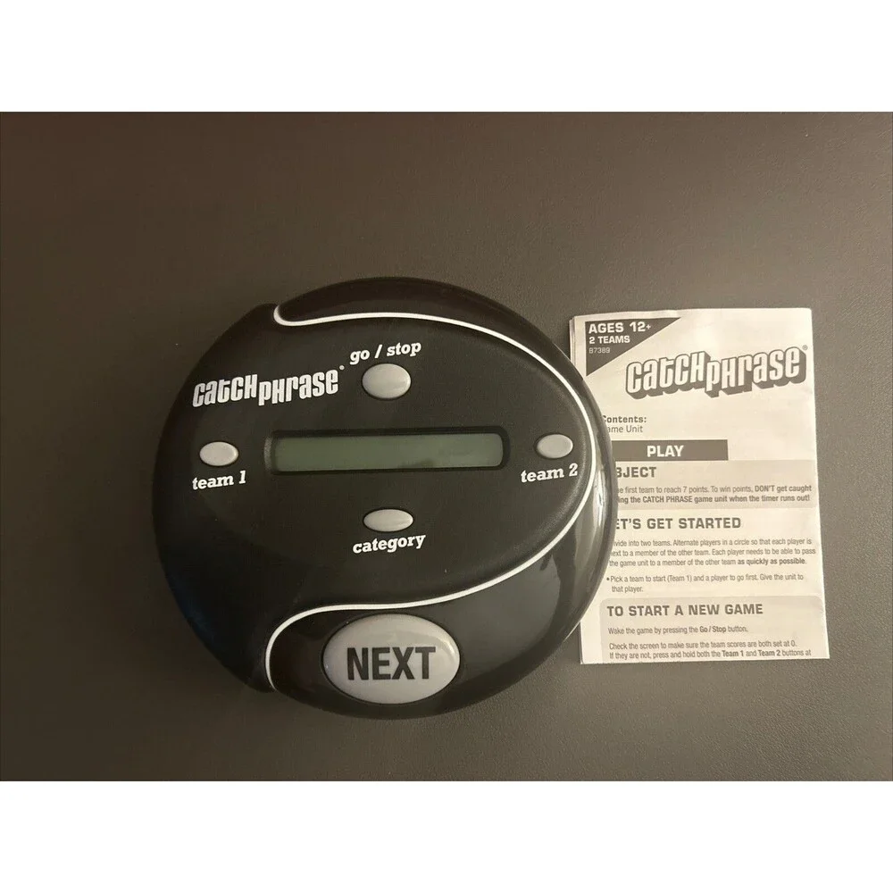Hasbro Catch Phrase Game Handheld Electronic Game - 2016 - Tested